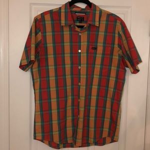 RVCA Men’s Button Down Shirt